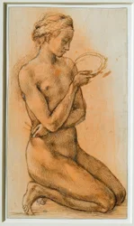 Mary Magdalene Contemplating the Crown of Thorns
